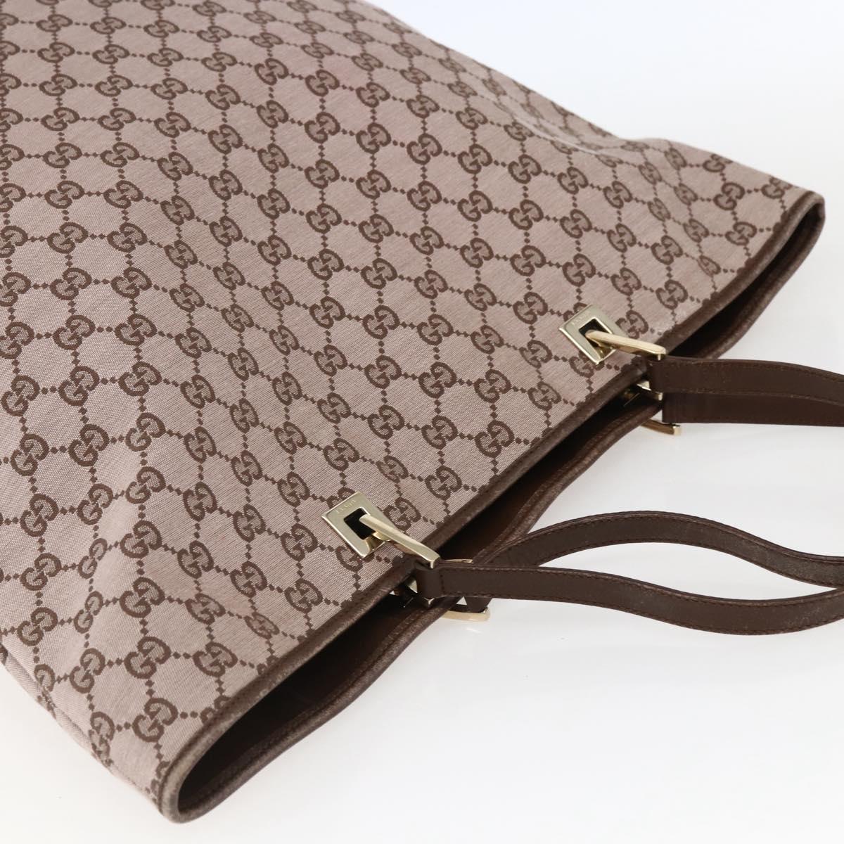 GUCCI GG Canvas Tote Bag Pink Gold 002 1097 Auth ep13463