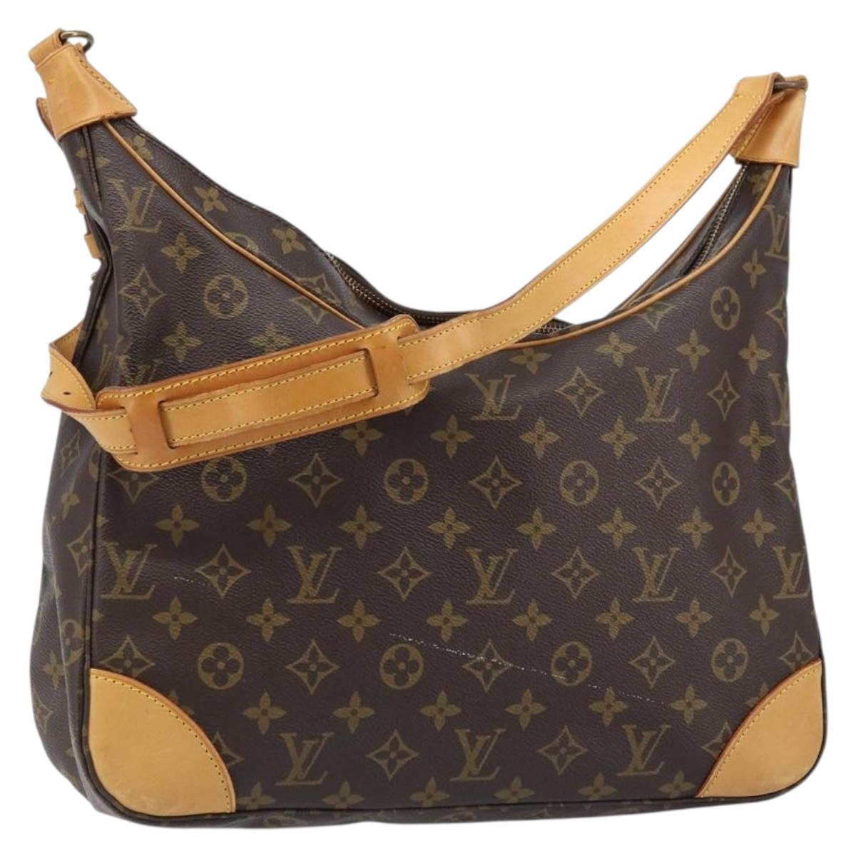 LOUIS VUITTON Monogram Boulogne 35 Shoulder Bag M51260 LV Auth ep13465