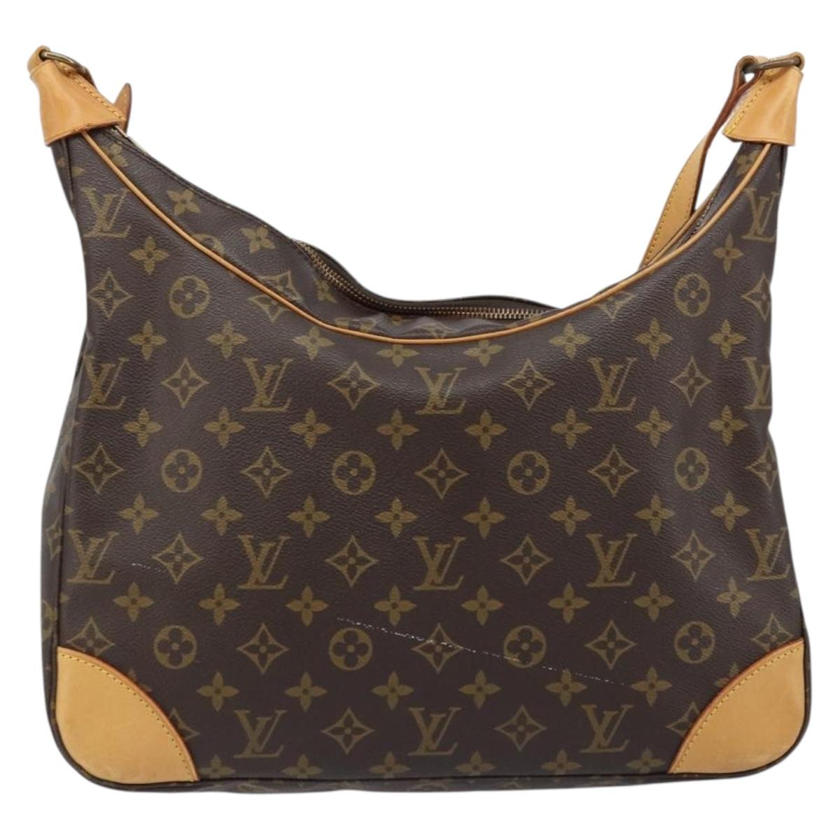 LOUIS VUITTON Monogram Boulogne 35 Shoulder Bag M51260 LV Auth ep13465