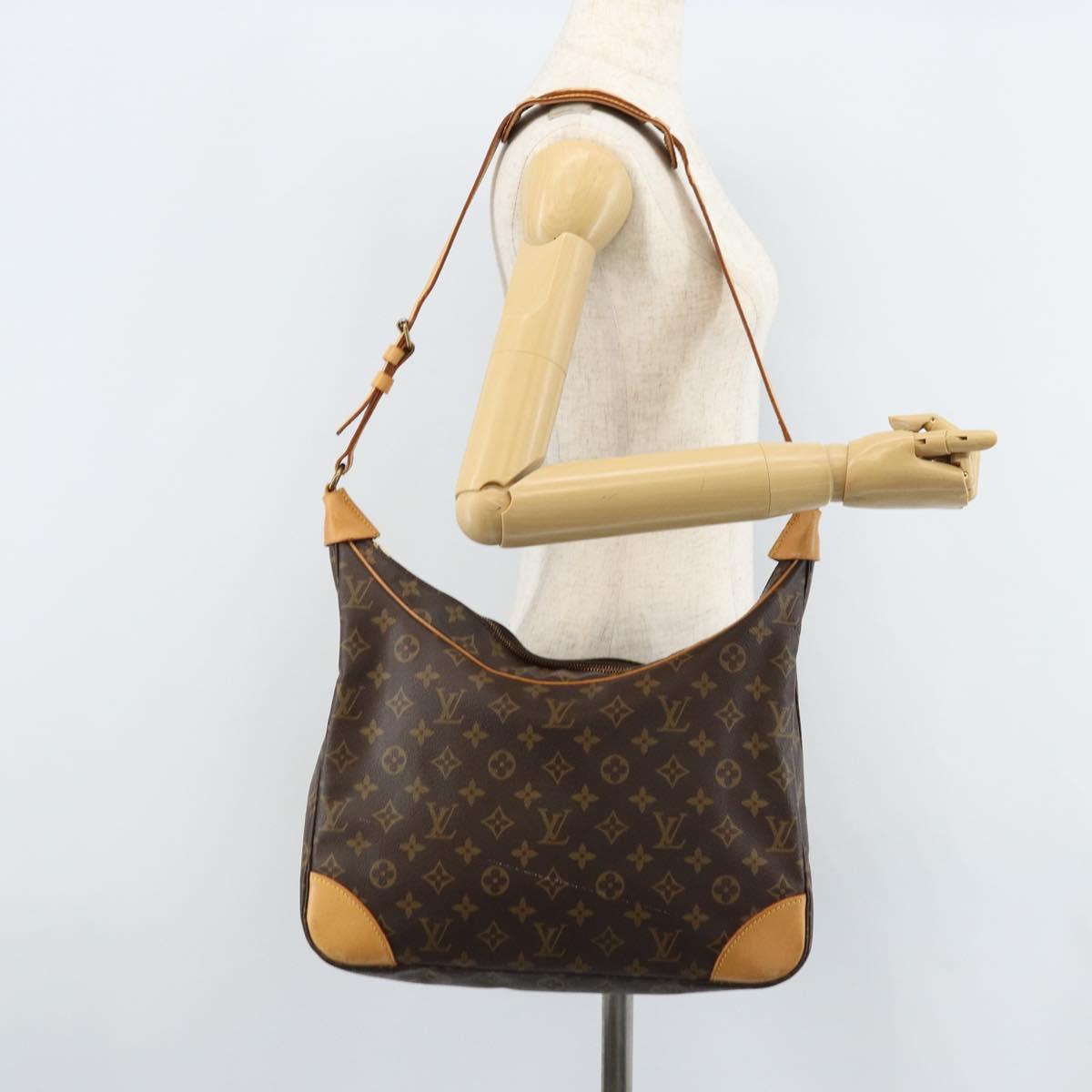 LOUIS VUITTON Monogram Boulogne 35 Shoulder Bag M51260 LV Auth ep13465