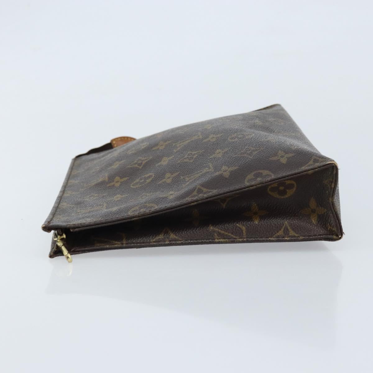 LOUIS VUITTON Monogram Poche Toilette 26 Pouch M47542 LV Auth ep13470