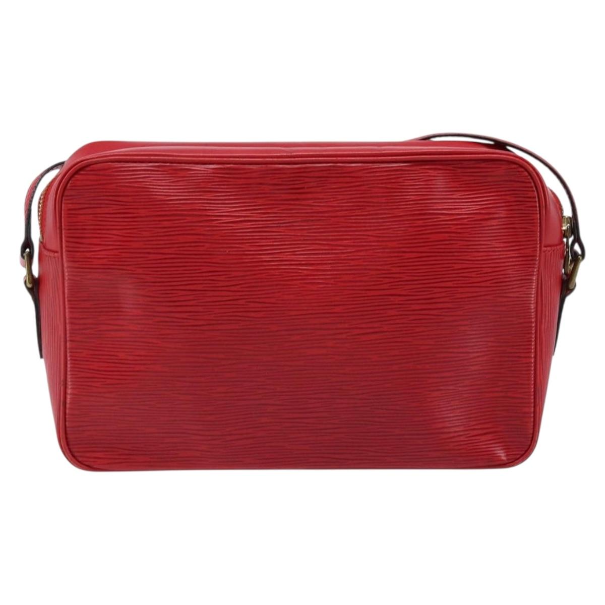 LOUIS VUITTON Epi Trocadero 27 Shoulder Bag Red M52317 LV Auth ep13476