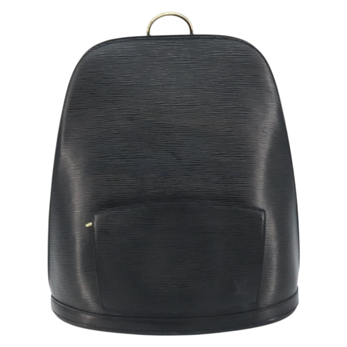 LOUIS VUITTON Epi Gobelins Backpack Black M52292 LV Auth ep13491