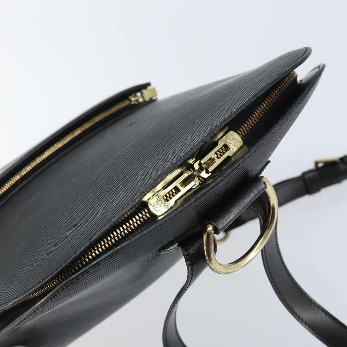 LOUIS VUITTON Epi Gobelins Backpack Black M52292 LV Auth ep13491