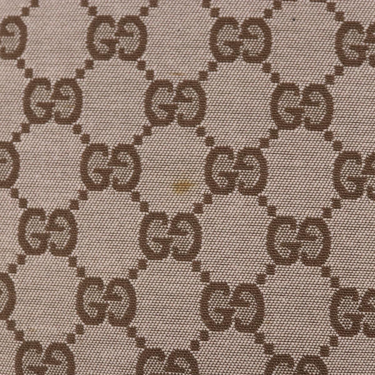 GUCCI GG Canvas Tote Bag Pink Gold 002 1099 Auth ep13494