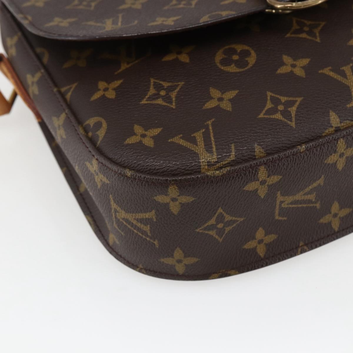 LOUIS VUITTON Monogram Saint Cloud GM Shoulder Bag M51242 LV Auth ep13513