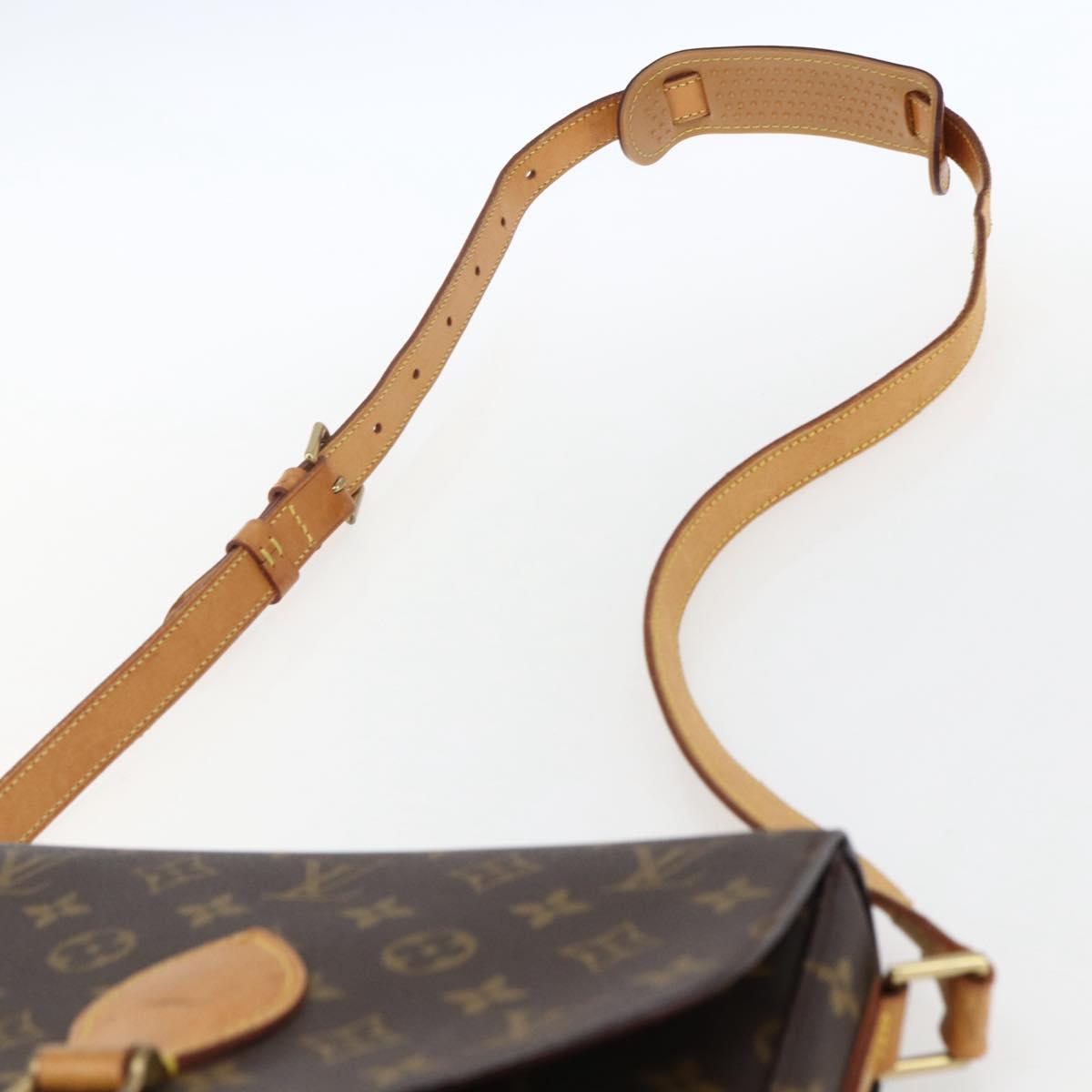 LOUIS VUITTON Monogram Saint Cloud GM Shoulder Bag M51242 LV Auth ep13513