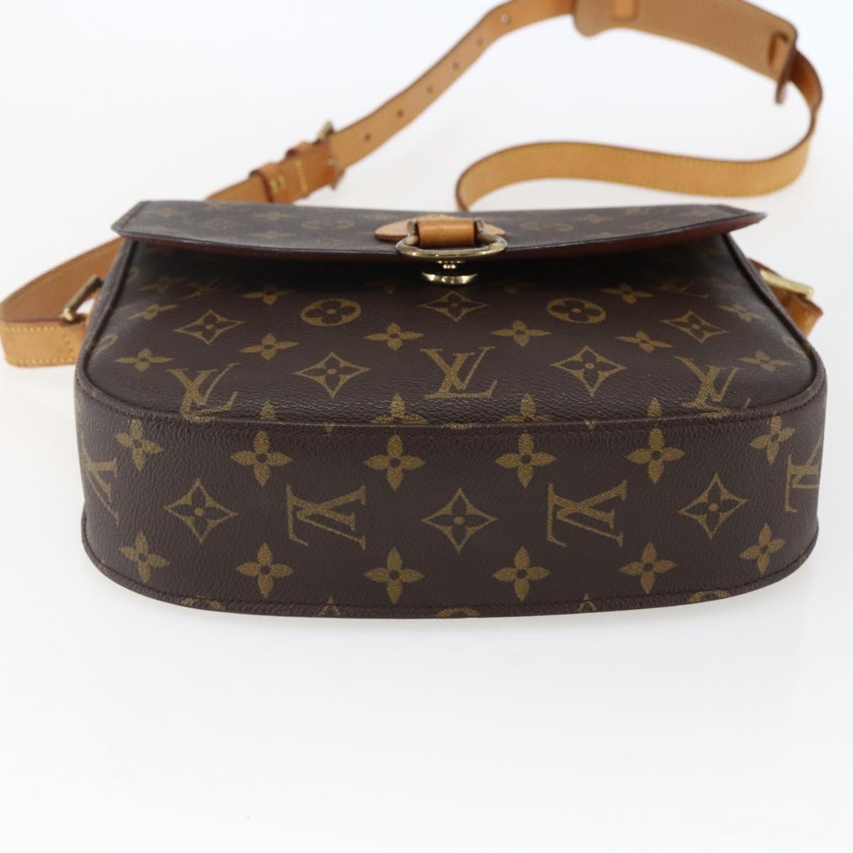 LOUIS VUITTON Monogram Saint Cloud GM Shoulder Bag M51242 LV Auth ep13513