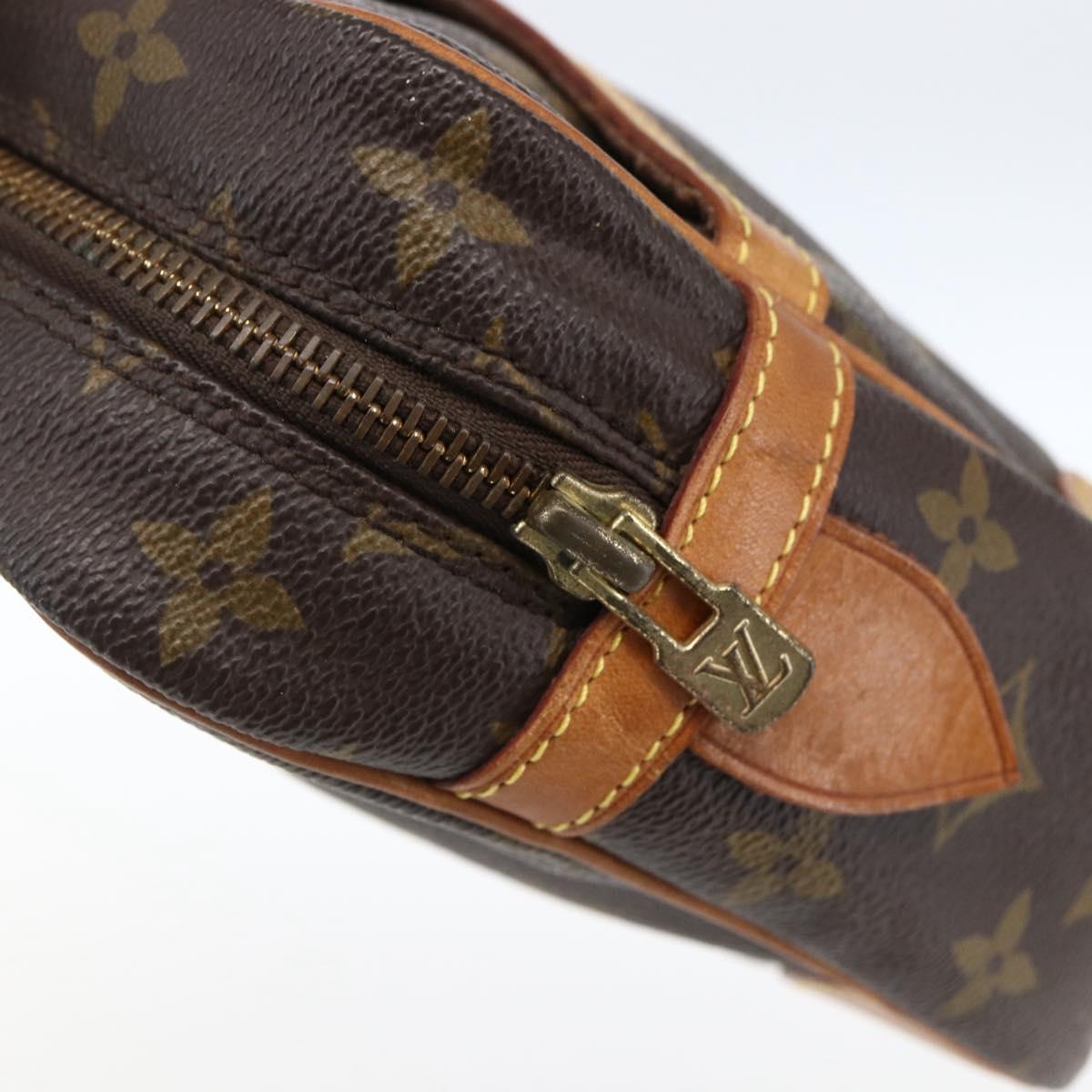 LOUIS VUITTON Monogram Compiegne 28 Clutch Bag M51845 LV Auth ep13521
