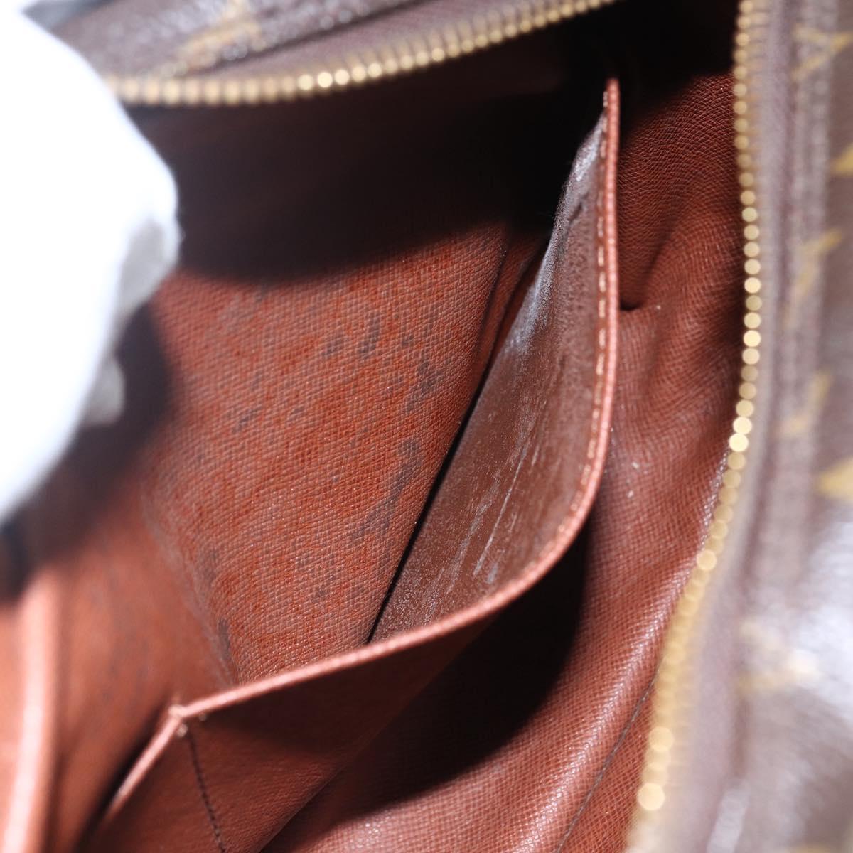 LOUIS VUITTON Monogram Compiegne 28 Clutch Bag M51845 LV Auth ep13521