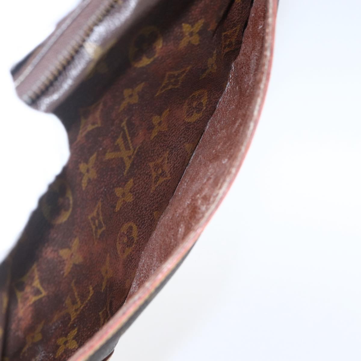LOUIS VUITTON Monogram Compiegne 28 Clutch Bag M51845 LV Auth ep13521