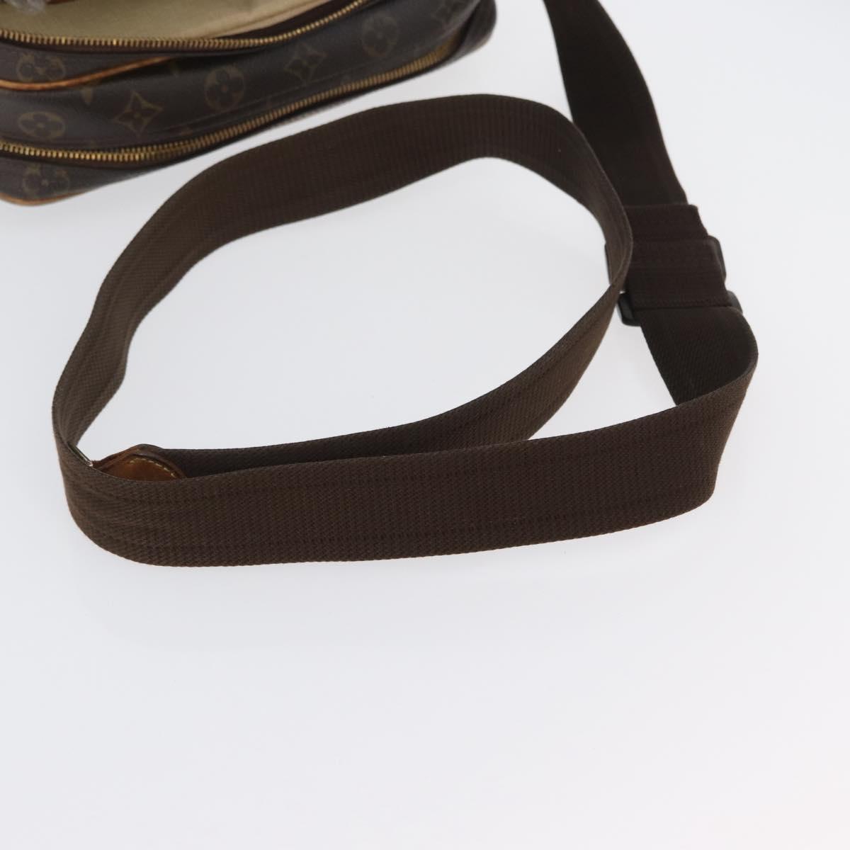 LOUIS VUITTON Monogram Reporter PM Shoulder Bag M45254 LV Auth ep13526