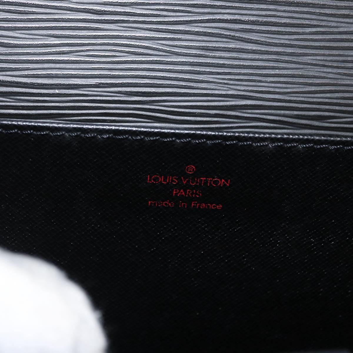 LOUIS VUITTON Epi Serviette Conseiller Briefcase Black M54422 LV Auth ep13531