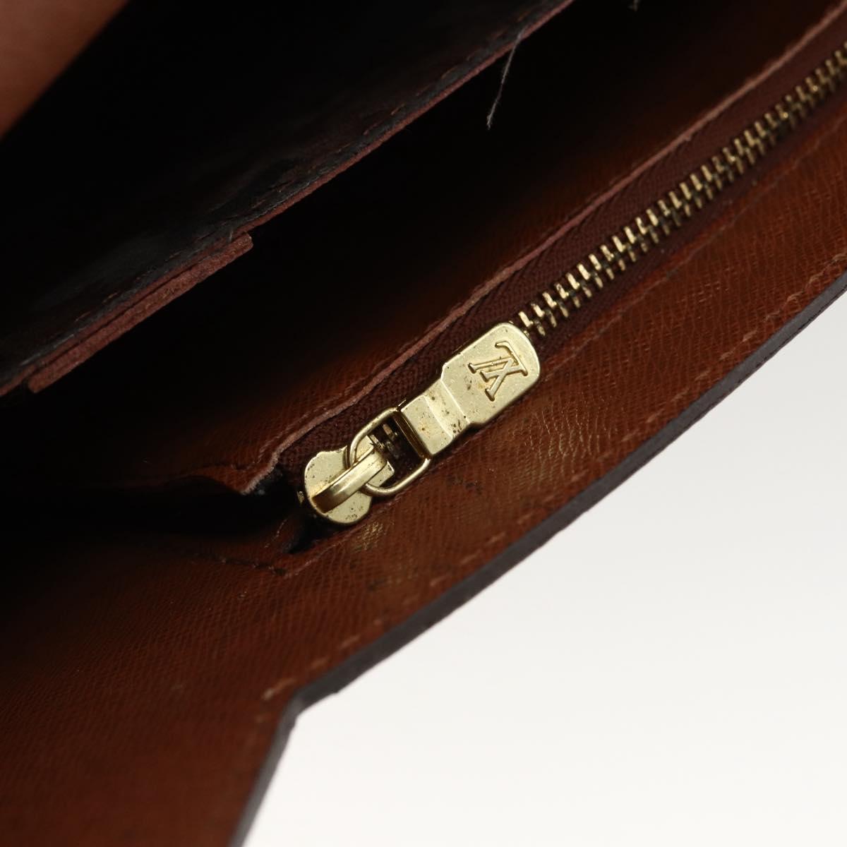 LOUIS VUITTON Monogram Porte Documents Bandouliere Bag M53338 LV Auth ep13533