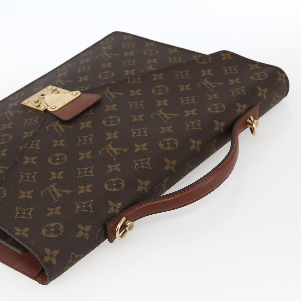 LOUIS VUITTON Monogram Porte Documents Bandouliere Bag M53338 LV Auth ep13533
