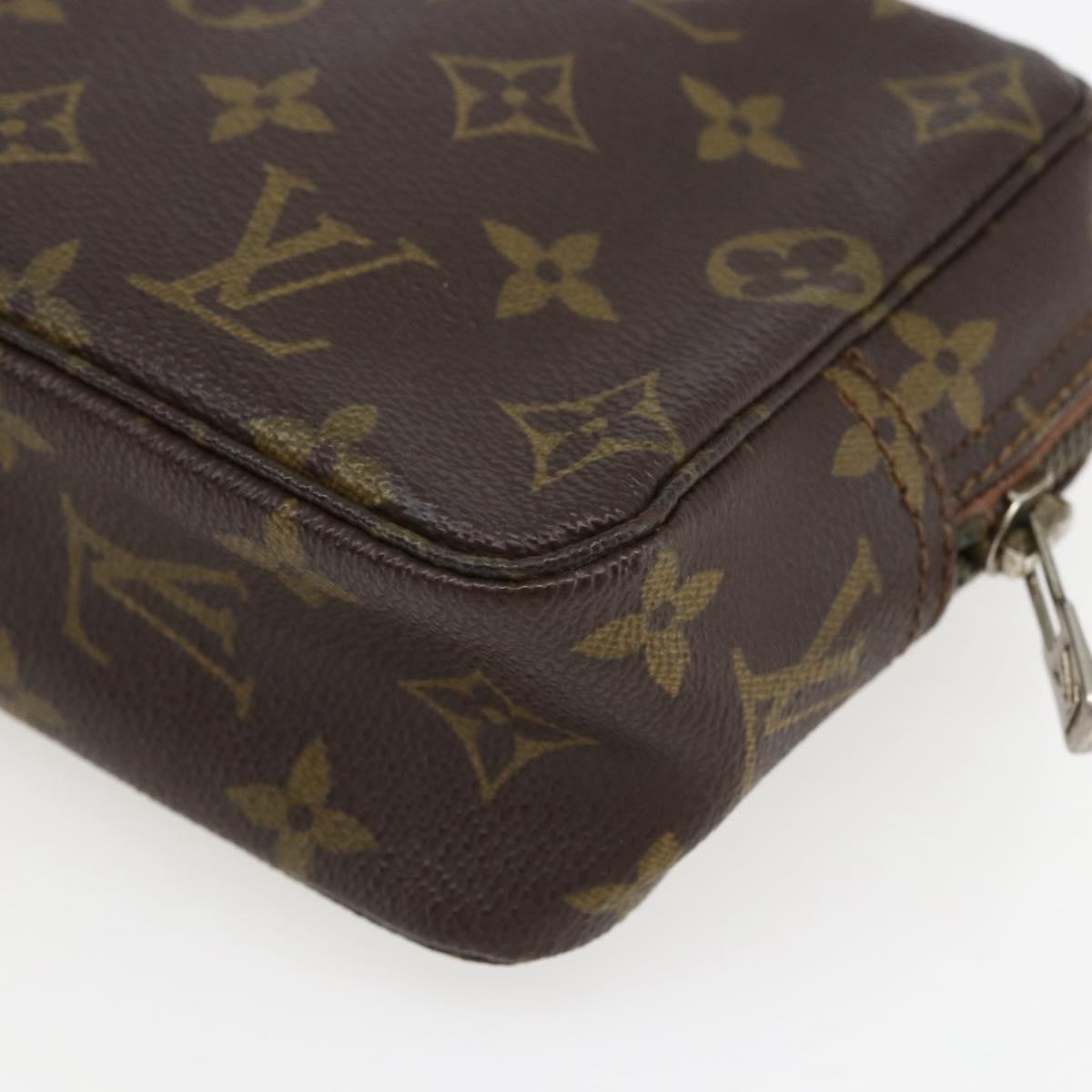 LOUIS VUITTON Monogram Trousse Toilette 18 Pouch M47526 LV Auth ep13534