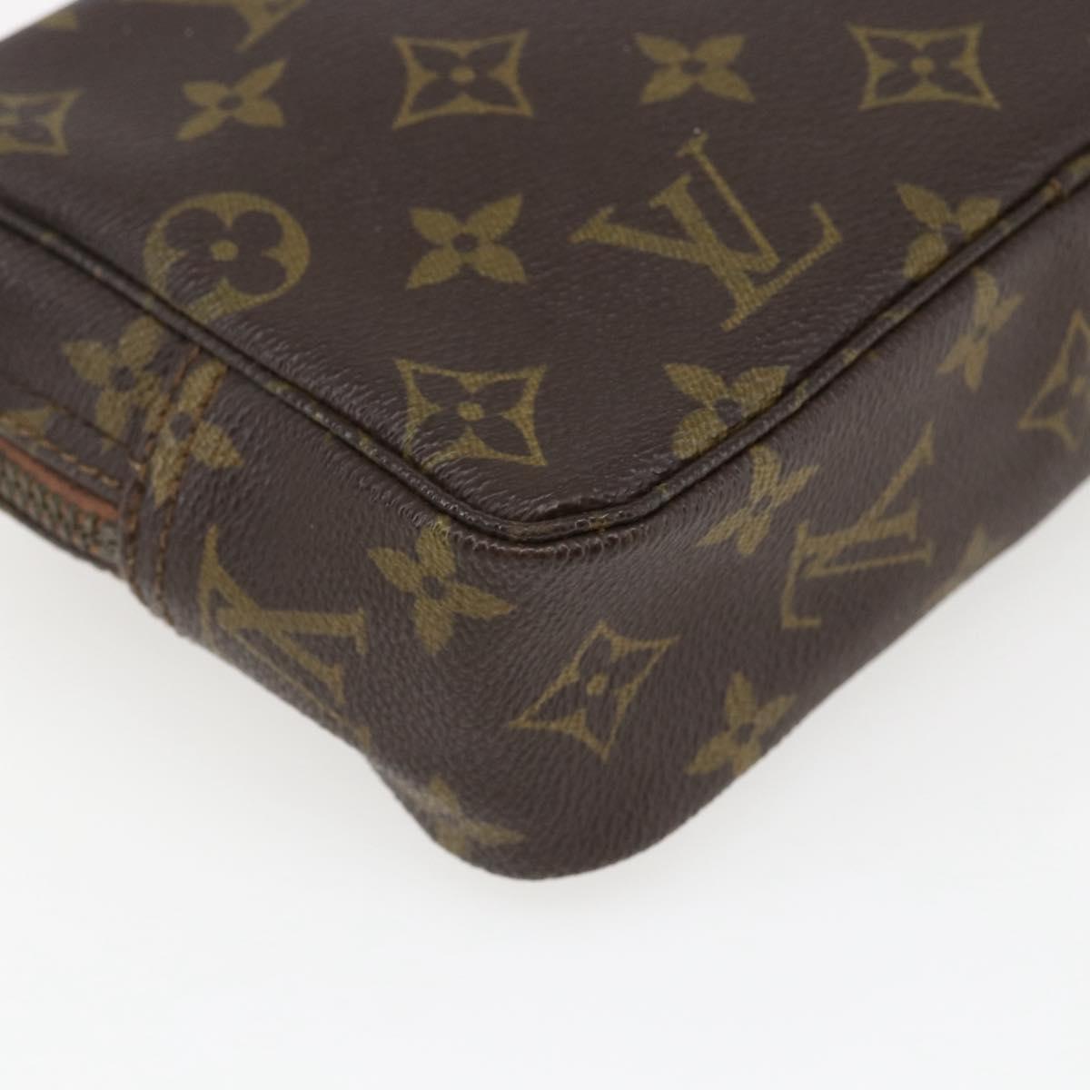 LOUIS VUITTON Monogram Trousse Toilette 18 Pouch M47526 LV Auth ep13534