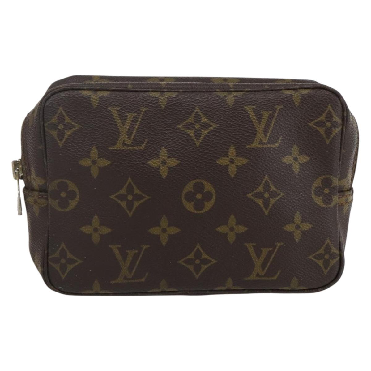 LOUIS VUITTON Monogram Trousse Toilette 18 Pouch M47526 LV Auth ep13534