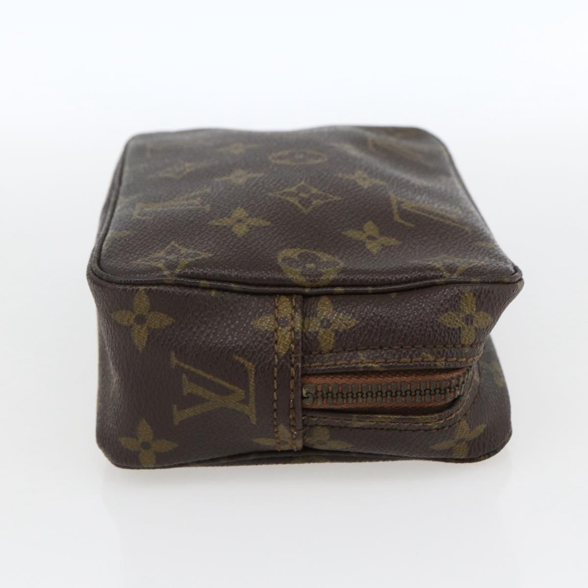 LOUIS VUITTON Monogram Trousse Toilette 18 Pouch M47526 LV Auth ep13534