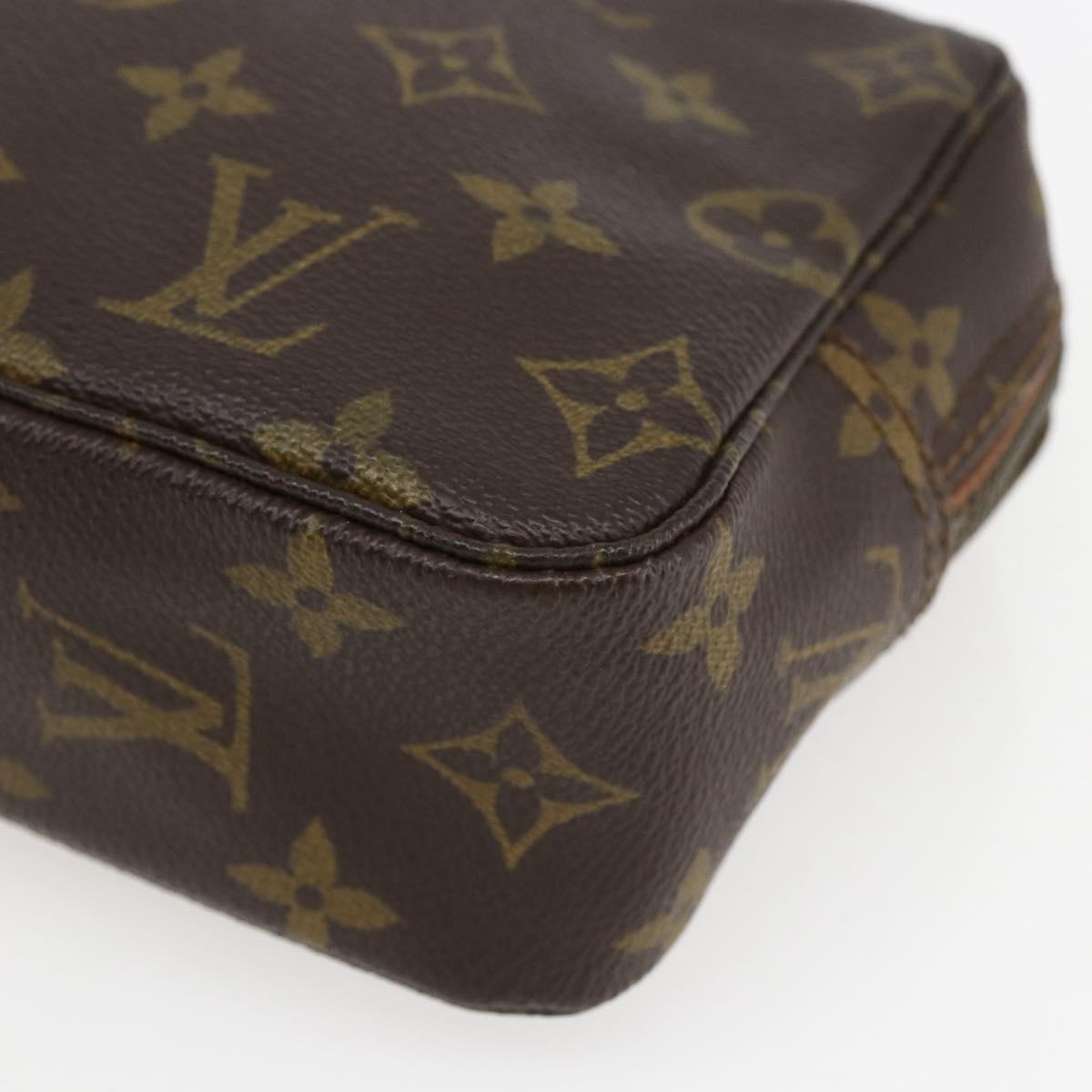 LOUIS VUITTON Monogram Trousse Toilette 18 Pouch M47526 LV Auth ep13534