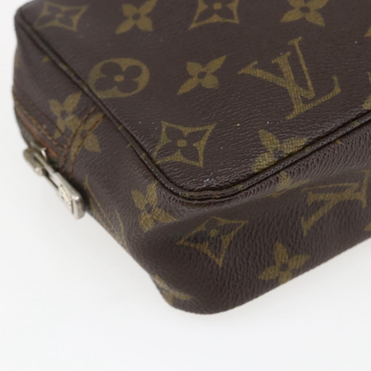 LOUIS VUITTON Monogram Trousse Toilette 18 Pouch M47526 LV Auth ep13534