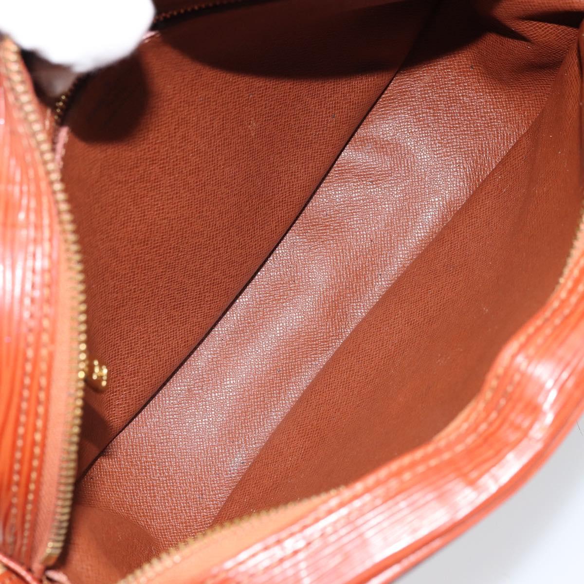 LOUIS VUITTON Epi Jeune FilleMM Shoulder Bag Brown M52153 LV Auth ep13542