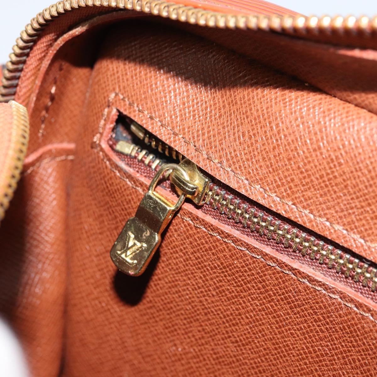 LOUIS VUITTON Epi Jeune FilleMM Shoulder Bag Brown M52153 LV Auth ep13542