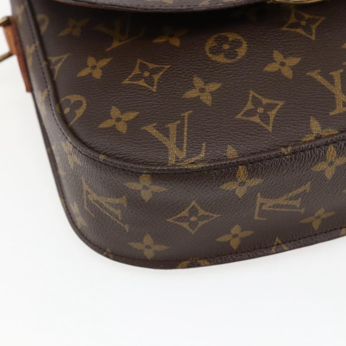 LOUIS VUITTON Monogram Saint Cloud GM Shoulder Bag M51242 LV Auth ep13553