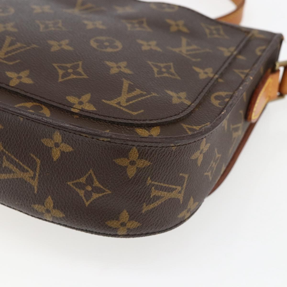 LOUIS VUITTON Monogram Saint Cloud GM Shoulder Bag M51242 LV Auth ep13553