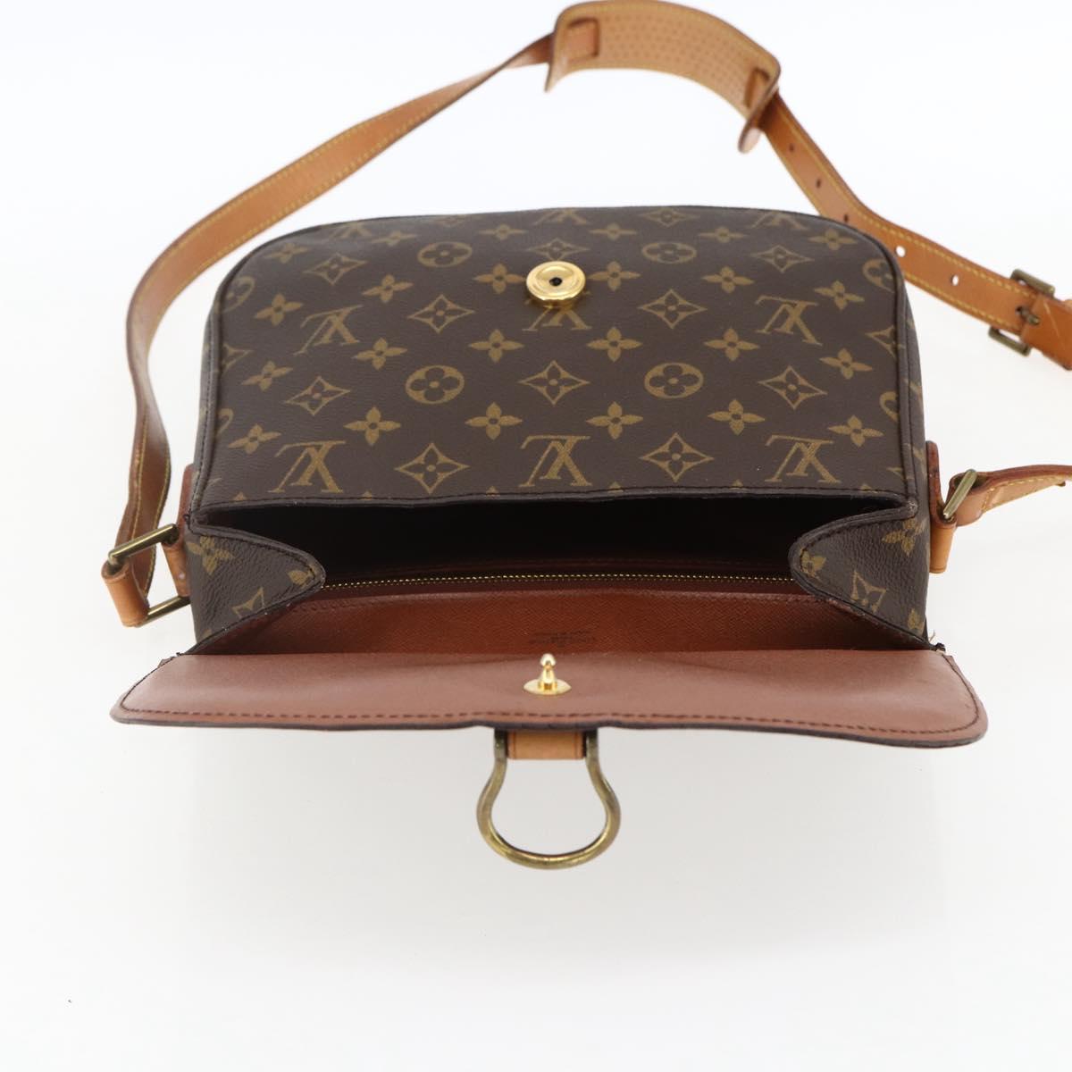 LOUIS VUITTON Monogram Saint Cloud GM Shoulder Bag M51242 LV Auth ep13553