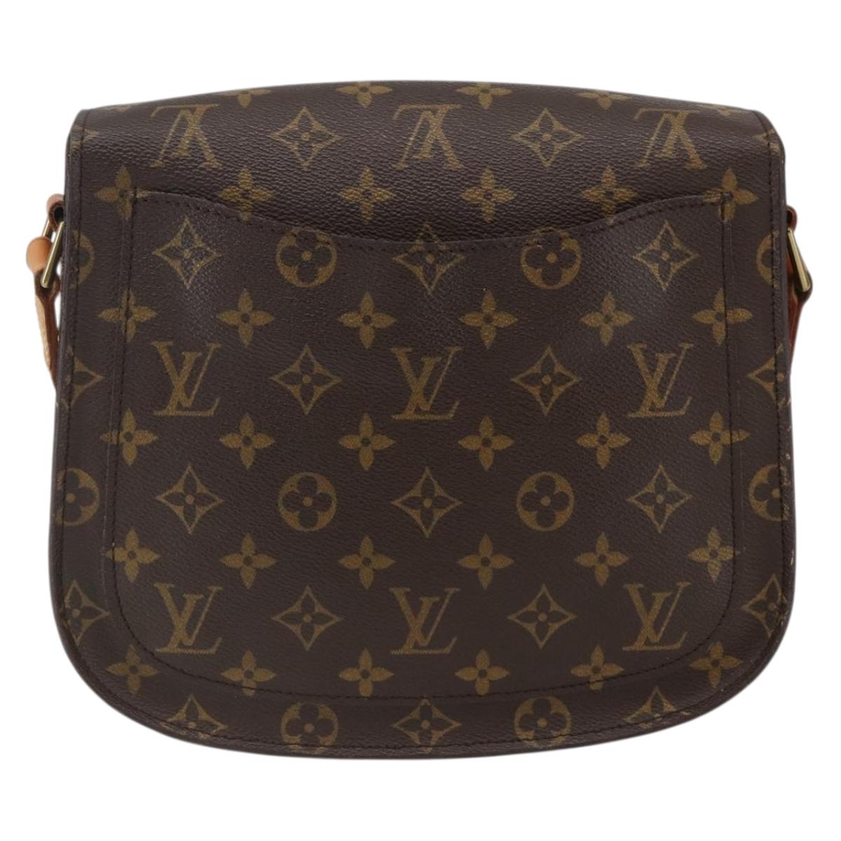 LOUIS VUITTON Monogram Saint Cloud GM Shoulder Bag M51242 LV Auth ep13553