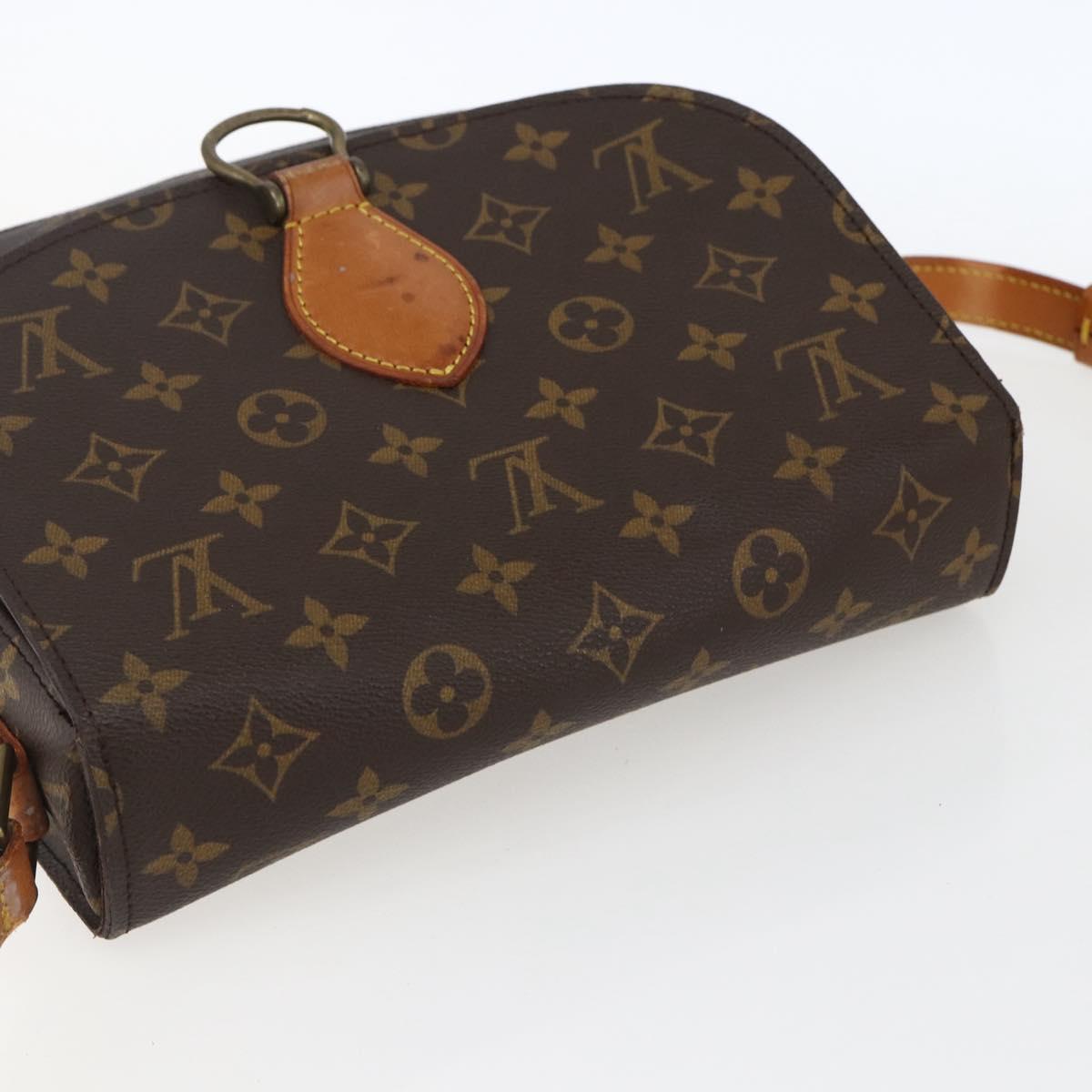 LOUIS VUITTON Monogram Saint Cloud GM Shoulder Bag M51242 LV Auth ep13553