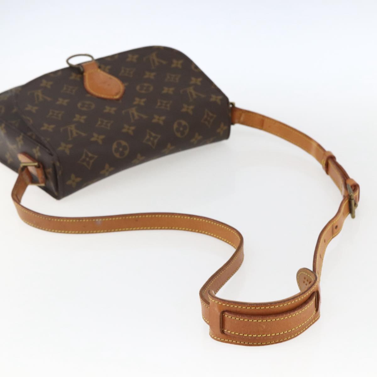 LOUIS VUITTON Monogram Saint Cloud GM Shoulder Bag M51242 LV Auth ep13553