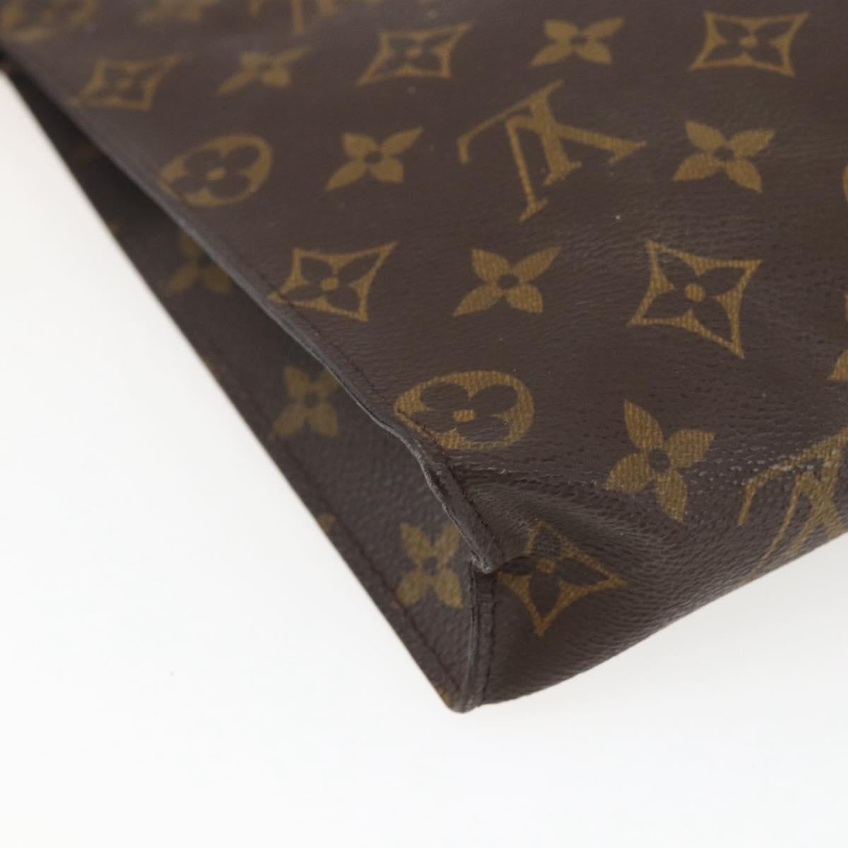 LOUIS VUITTON Monogram Poche Toilette 26 Pouch M47542 LV Auth ep13560