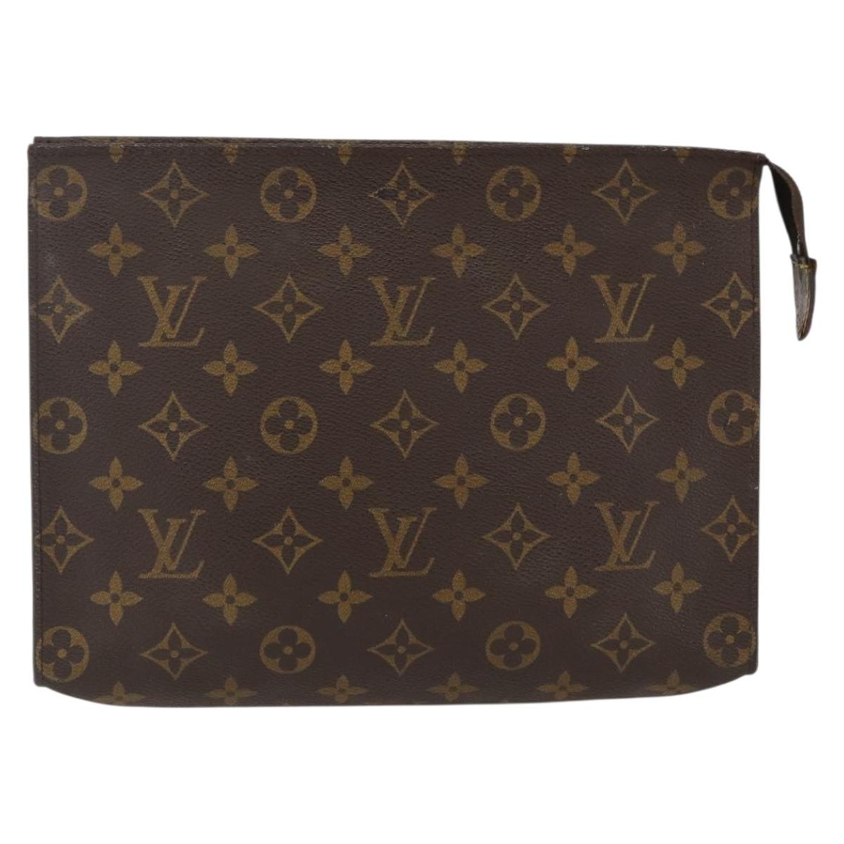 LOUIS VUITTON Monogram Poche Toilette 26 Pouch M47542 LV Auth ep13560