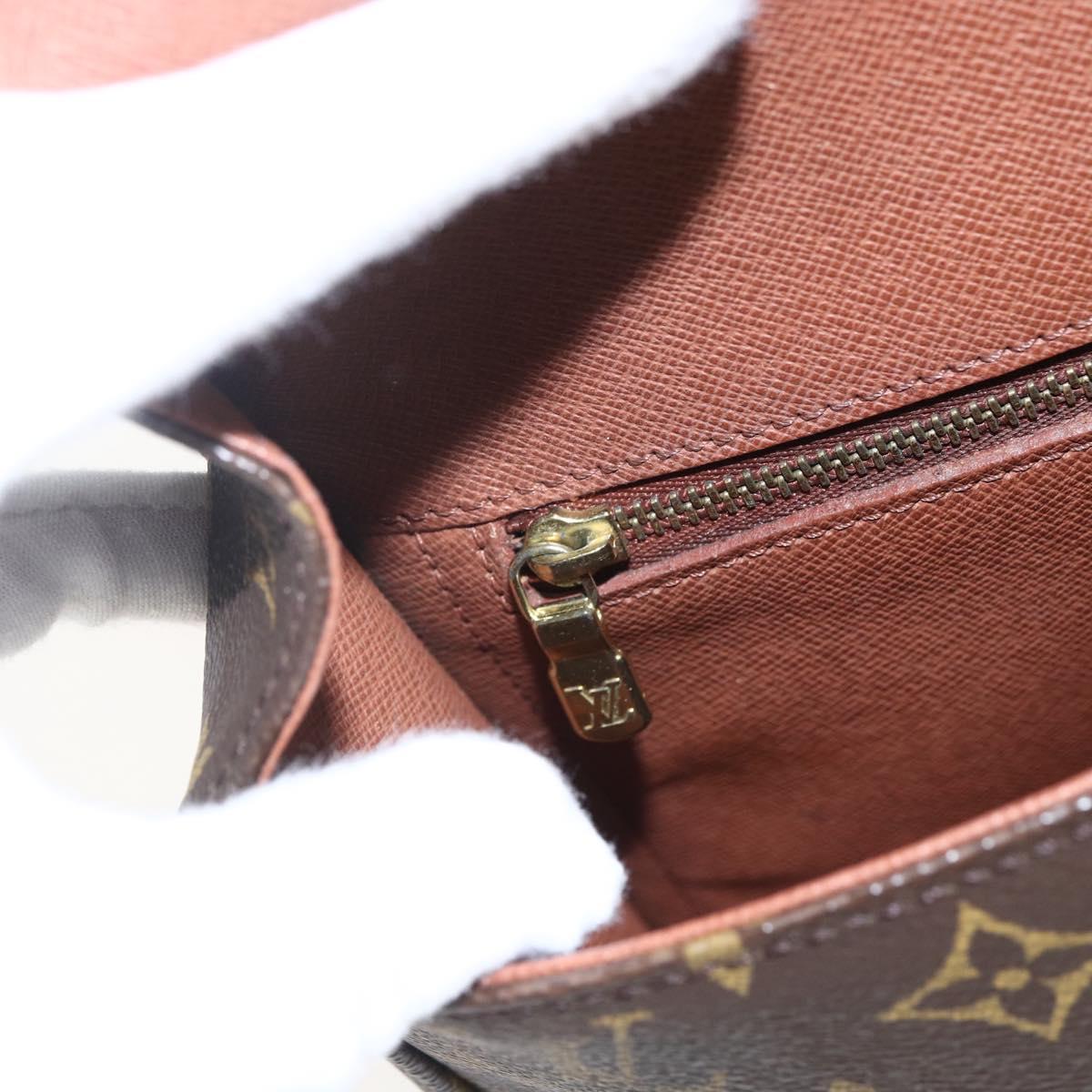 LOUIS VUITTON Monogram Saint Cloud GM Shoulder Bag M51242 LV Auth ep13561