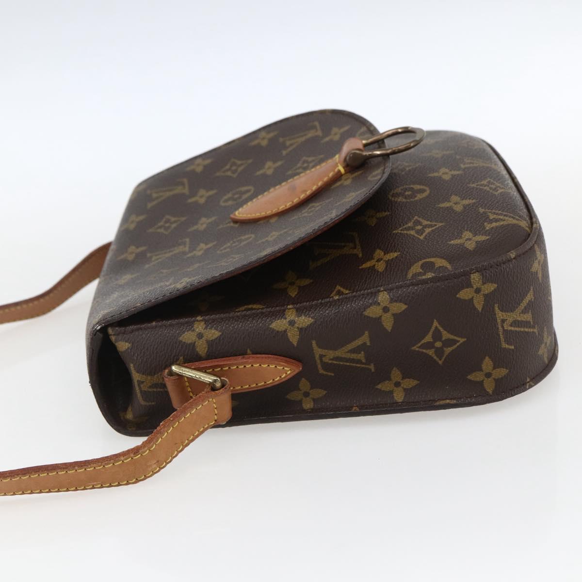 LOUIS VUITTON Monogram Saint Cloud GM Shoulder Bag M51242 LV Auth ep13561