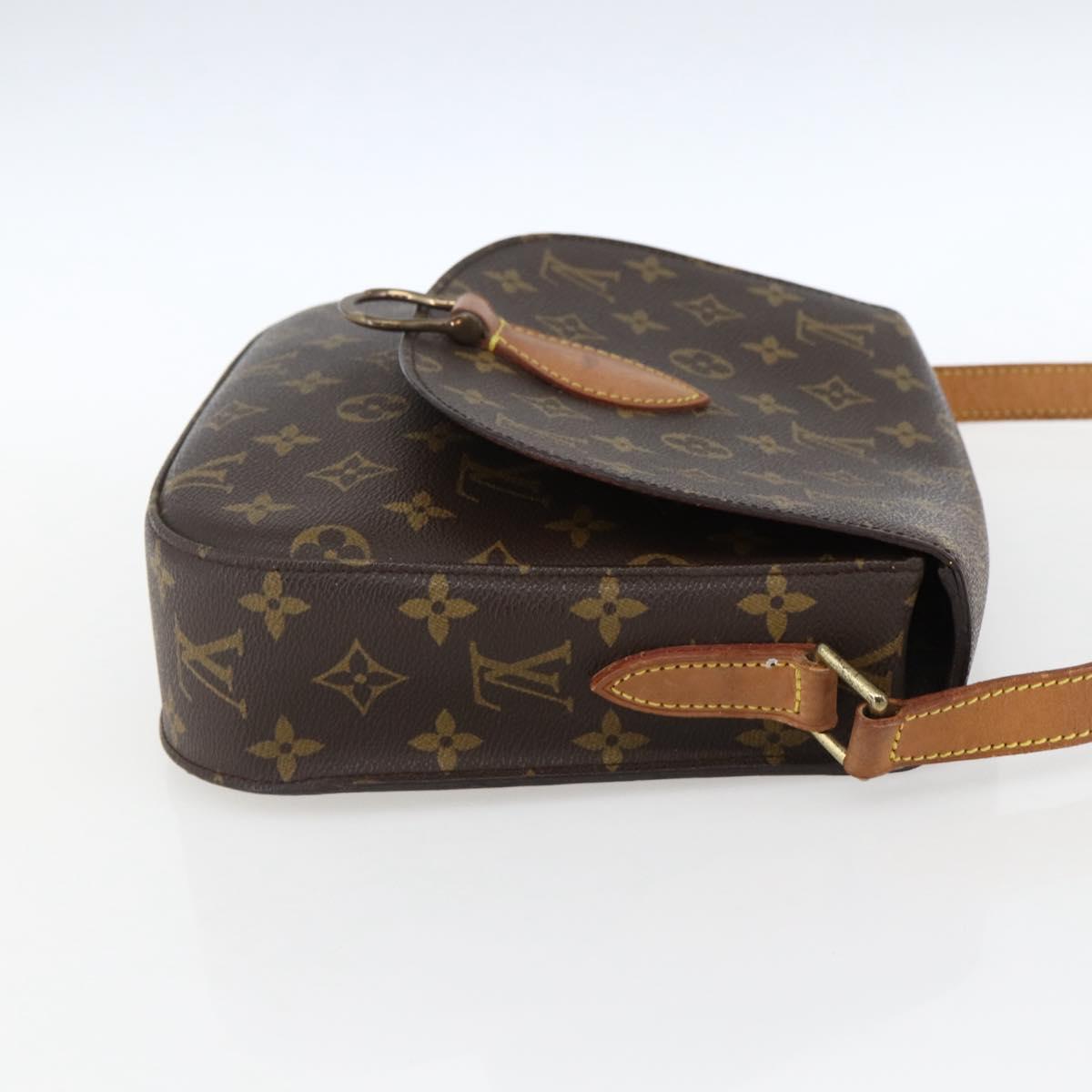 LOUIS VUITTON Monogram Saint Cloud GM Shoulder Bag M51242 LV Auth ep13561