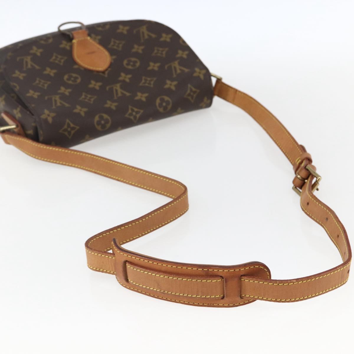 LOUIS VUITTON Monogram Saint Cloud GM Shoulder Bag M51242 LV Auth ep13561