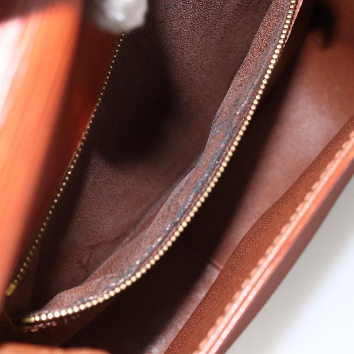 LOUIS VUITTON Epi Saint Cloud GM Shoulder Bag Brown M52193 LV Auth ep13585