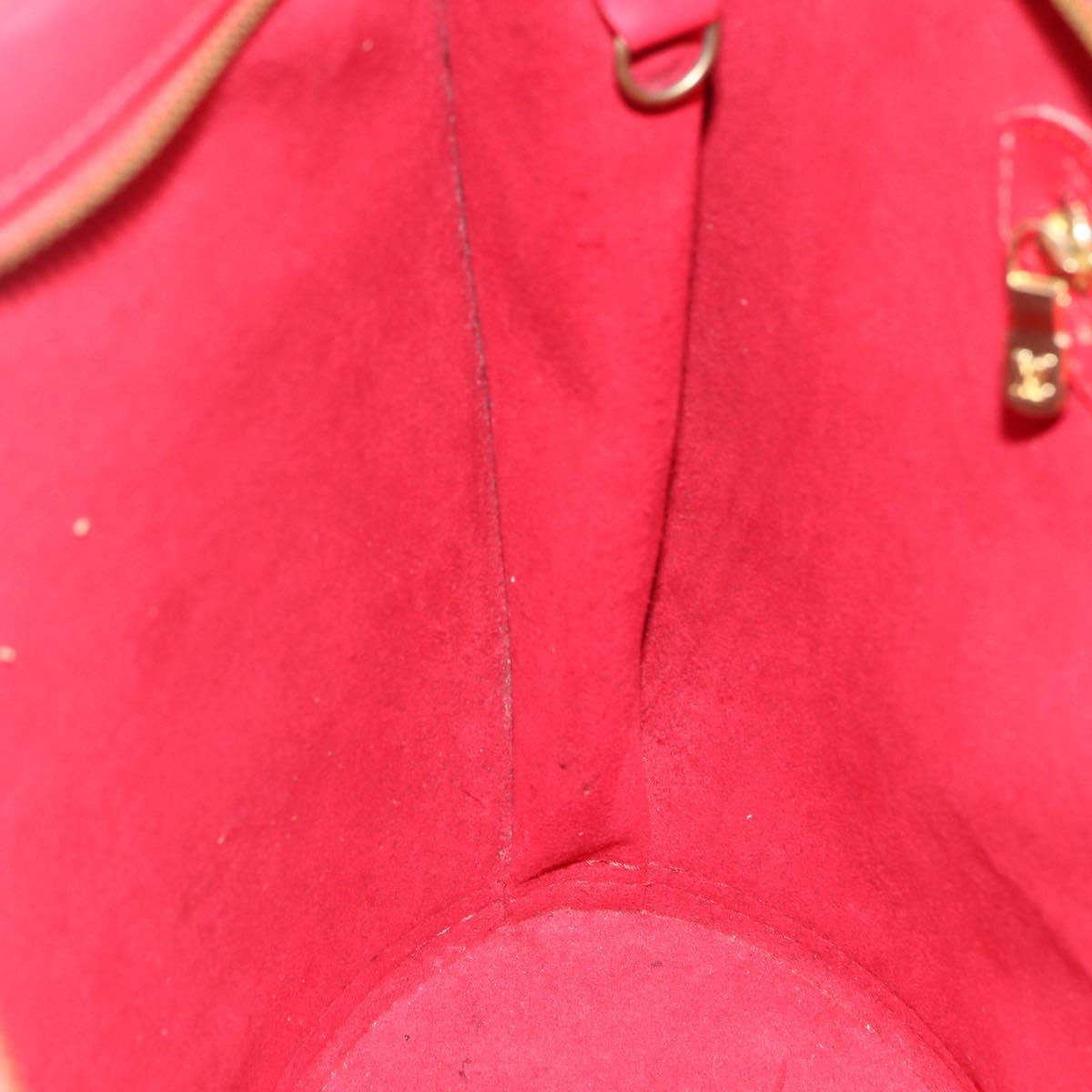 LOUIS VUITTON Epi Saint Jacques Shopping Shoulder Bag Red M52277 LV Auth ep13587