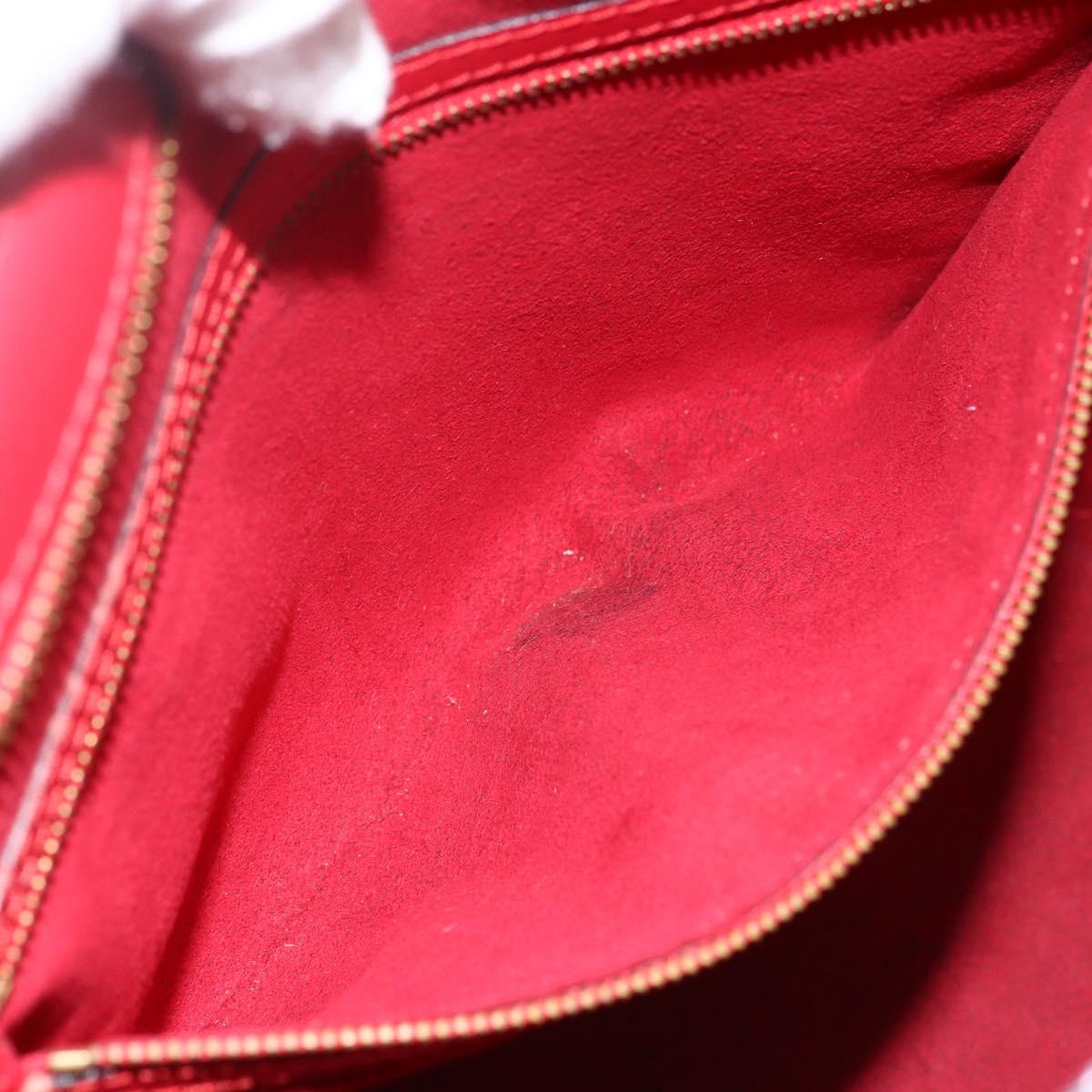 LOUIS VUITTON Epi Saint Jacques Shopping Shoulder Bag Red M52277 LV Auth ep13587