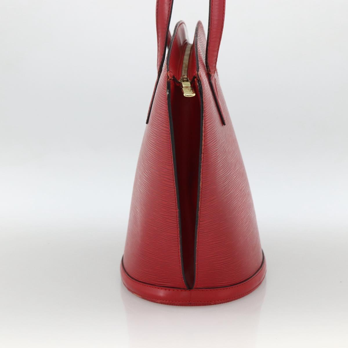 LOUIS VUITTON Epi Saint Jacques Shopping Shoulder Bag Red M52277 LV Auth ep13587