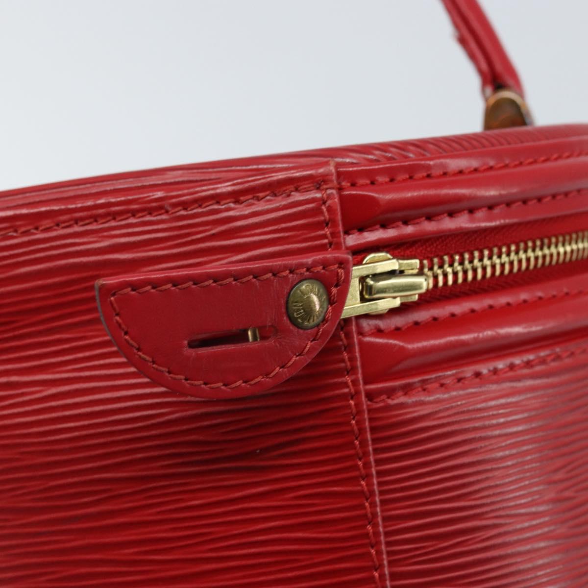 LOUIS VUITTON Epi Cannes Hand Bag Red M48037 LV Auth ep13594