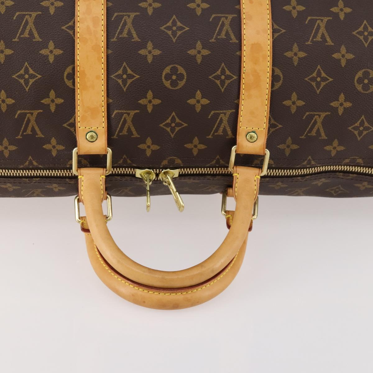 LOUIS VUITTON Monogram Keepall 50 Boston Bag M41426 LV Auth ep13597