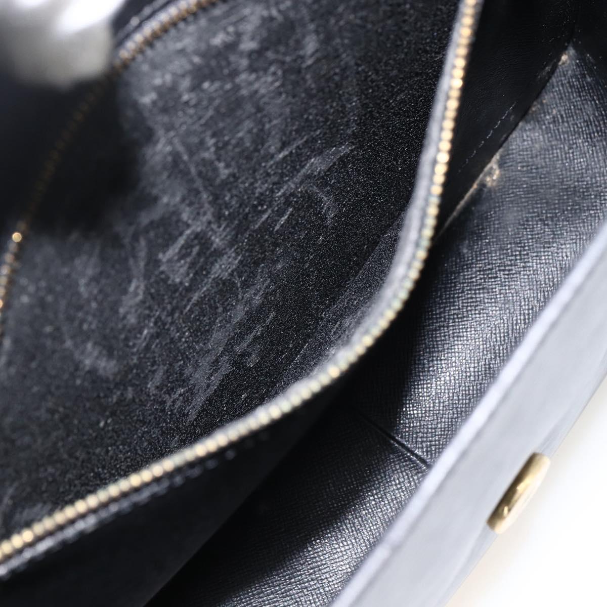 LOUIS VUITTON Epi Saint Cloud GM Shoulder Bag Black Noir M52192 LV Auth ep13601