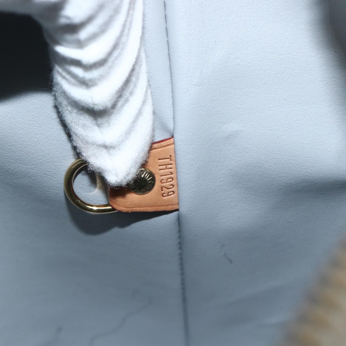 LOUIS VUITTON Monogram Vernis Houston Hand Bag Gris M91053 LV Auth ep13603