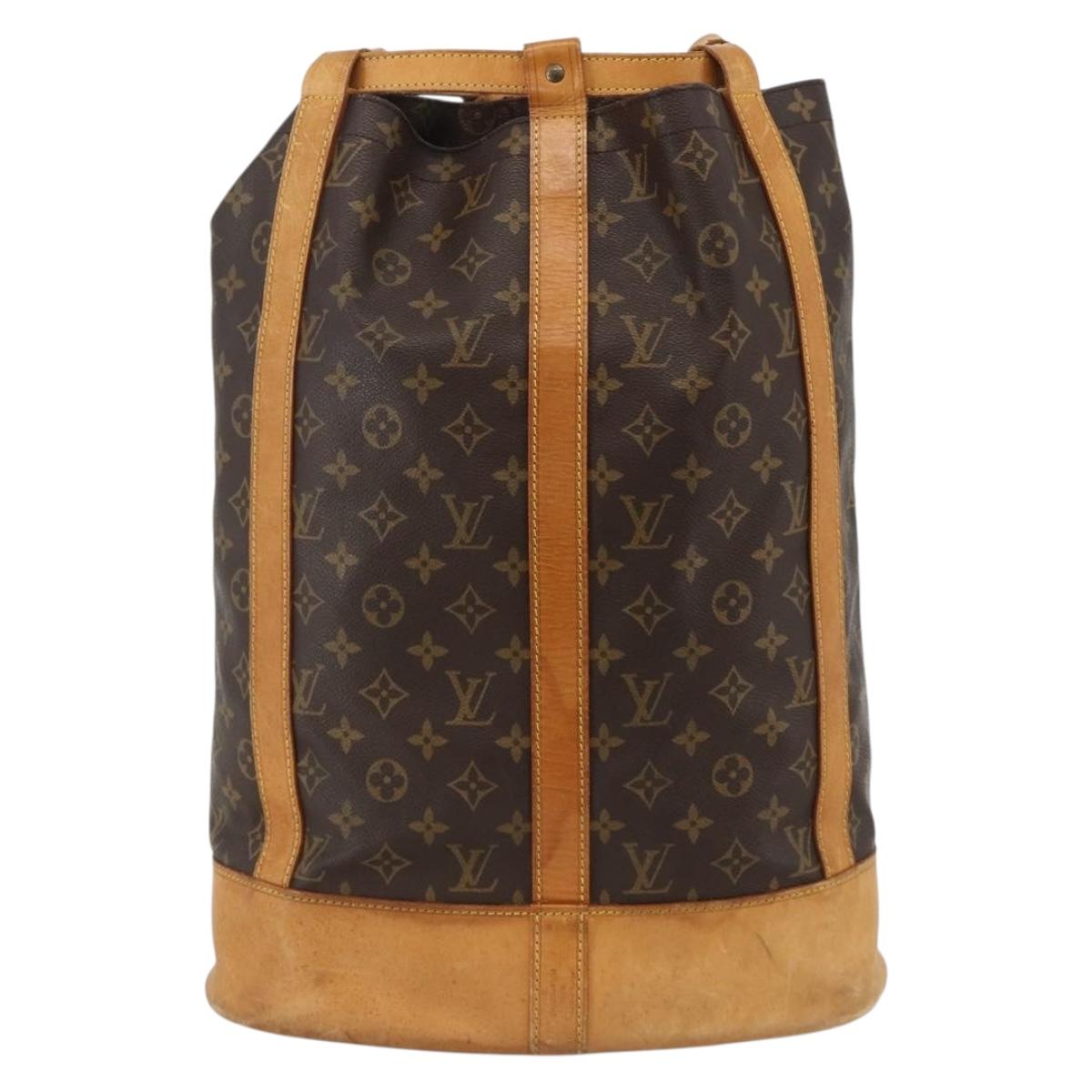 LOUIS VUITTON Monogram Randonnee GM Shoulder Bag M42244 LV Auth ep13606