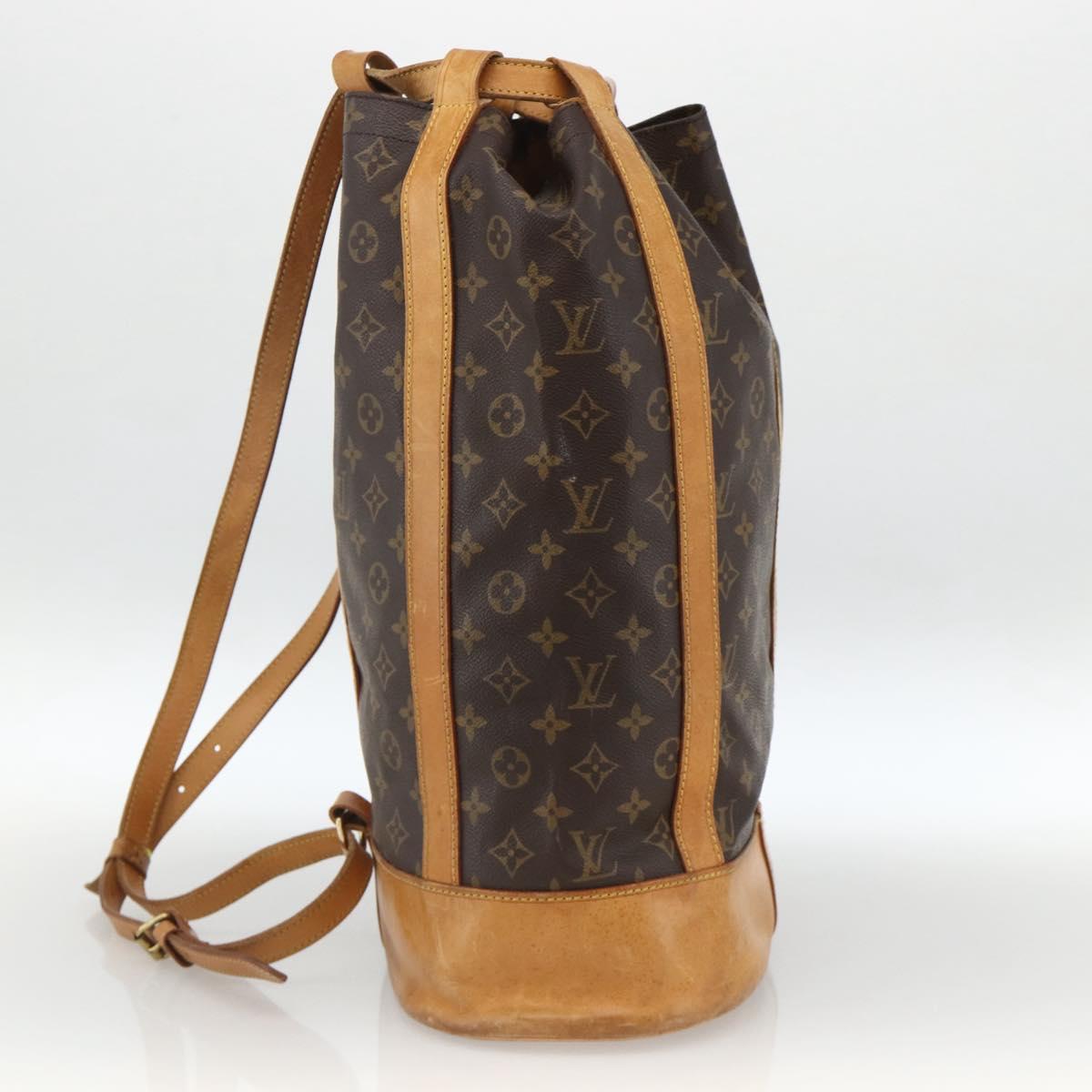 LOUIS VUITTON Monogram Randonnee GM Shoulder Bag M42244 LV Auth ep13606