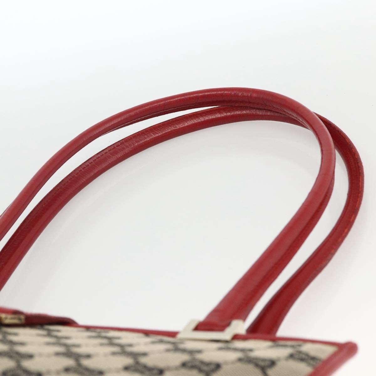 GUCCI GG Canvas Jackie Hand Bag Gold Navy 002 1073 3444 Auth ep13616